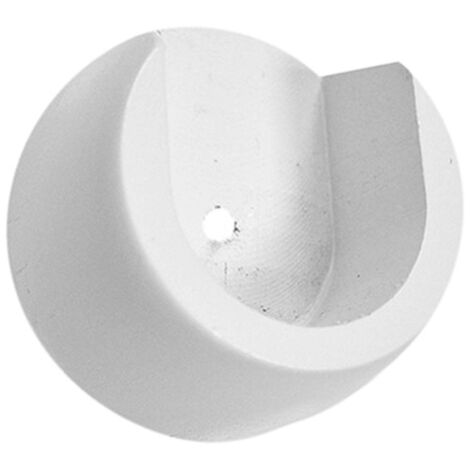 Sélection Brico-Travo – Support entre-murs blanc 28mm – Plastique – Finition laquée – Fixation durable pour barres de rideaux et tringles à vêtements - Ateliers28