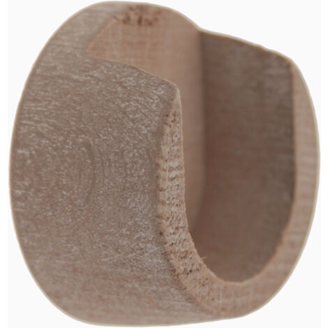 2 Supports Entre-Murs - Caramel Cérusé - Diamètre 28 (1/3)