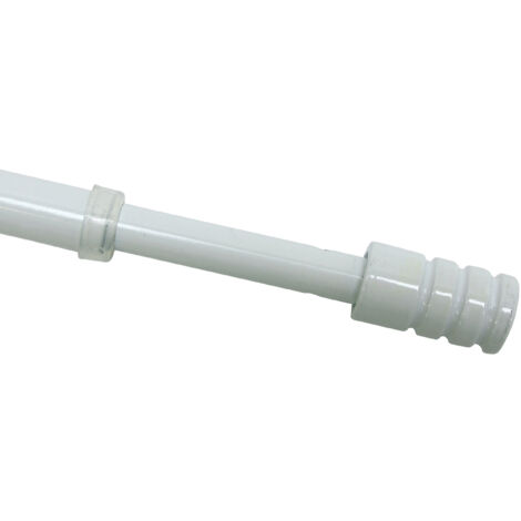 Tringle à Rideaux Gardinia Ateliers 28 - Blanc 40-65cm (1/4)
