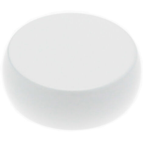 2 Embouts Bouchon - Blanc - Diamètre 25 (1/2)