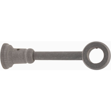 1 Support A Oeil Réglable - Gris Cérusé - 189CM - Diamètre 28 (1/3)