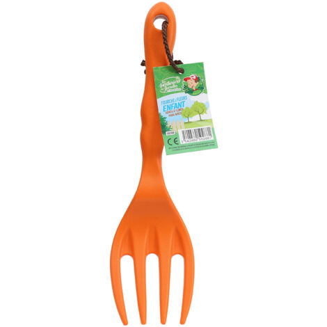 Fourche à fleurs enfant Les Aventuriers du jardin - Orange (1/5)