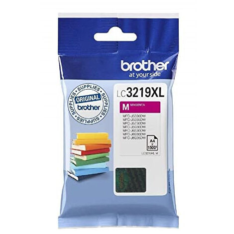 Cartouche d'encre Brother LC3219XLM Magenta - Grande capacité