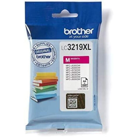 Cartouche d'encre Brother LC3219XLM Magenta - Grande capacité