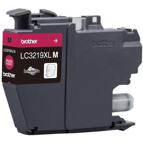 Cartouche d'encre Brother LC3219XLM Magenta - Grande capacité