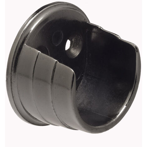 1 Support Entre-Murs - Argent Vieilli - Diamètre 28