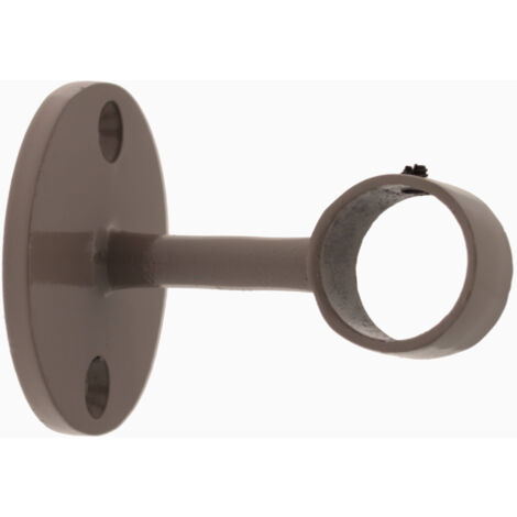 1 Support Tête de Lit - Taupe - 5CM - Diamètre 20