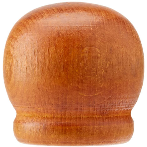 Embout Rideau Pomme D35 Merisier - Ateliers 28
