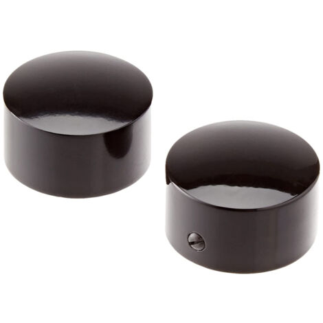 Embouts Tringle Rideaux Cylindriques Noirs Ateliers 28