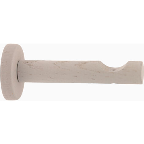 1 Support Tige - Chêne Blanc - 9,5CM - Diamètre 28 (1/3)
