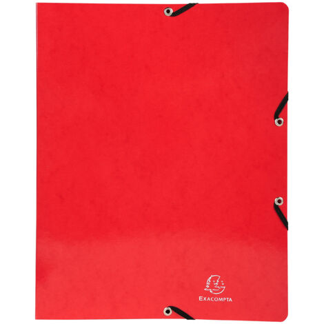 Classeur Iderama EXACOMPTA Rouge - 4 anneaux 1,5 cm A4 (1/5)
