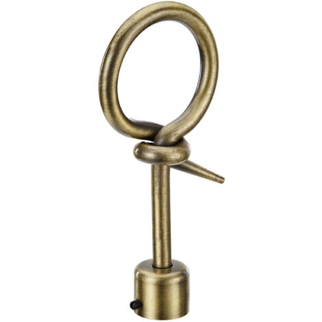 Embout Rideau Noeud Bronze - Ateliers 28 (1/4)
