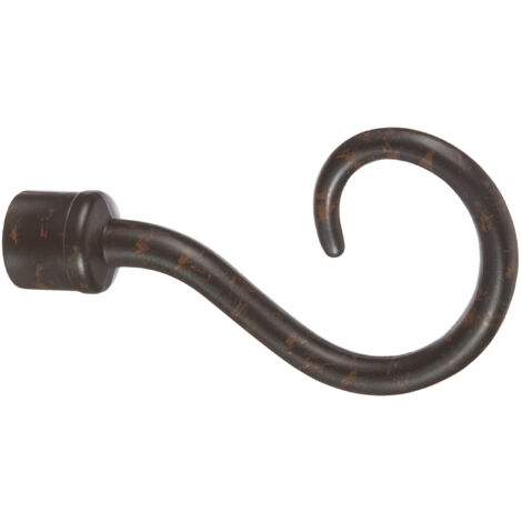 Embout Rideaux Crosse Rouille - Ateliers 28