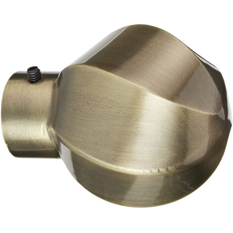 Embout Rideau Ballon Bronze Antique - Ateliers 28 (1/4)