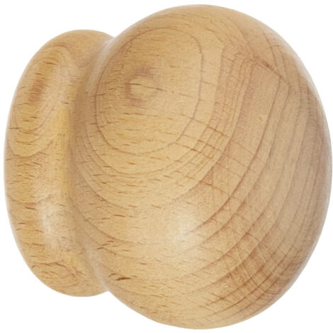 Embout Rideau Style Anglais Blanc - Ateliers28 (Ø28mm) (1/4)