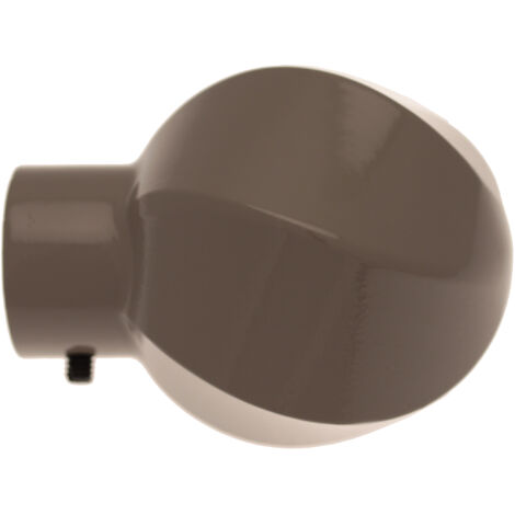 1 Embout Ballon - Taupe - Diamètre 20 (1/4)