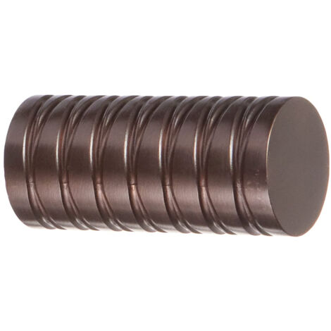 Embout Rideaux ATELIERS 28 - Nickel Brun (1/3)