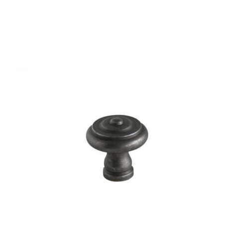 Bouton Meuble Acier Vieux Fer Diamètre 35mm B BEAUTY