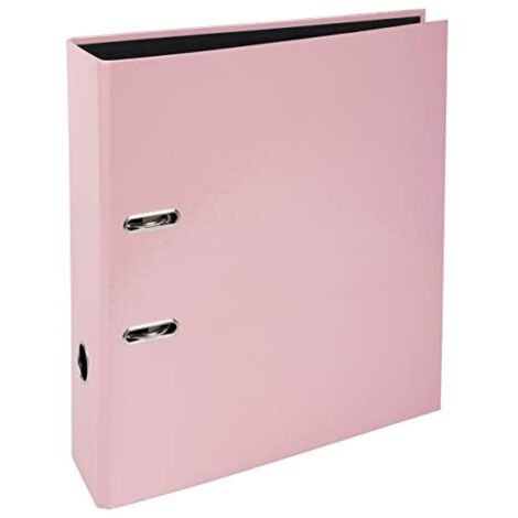 Classeur à levier A4 EXACOMPTA Prem'Touch Aquarel Rose (1/5)