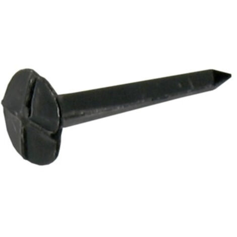 Clous décoratifs INVENTIV - Acier noir - 10 x 30 mm