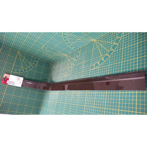 Bas de porte isolant adhésif brun - INVENTIV - 90x5 cm
