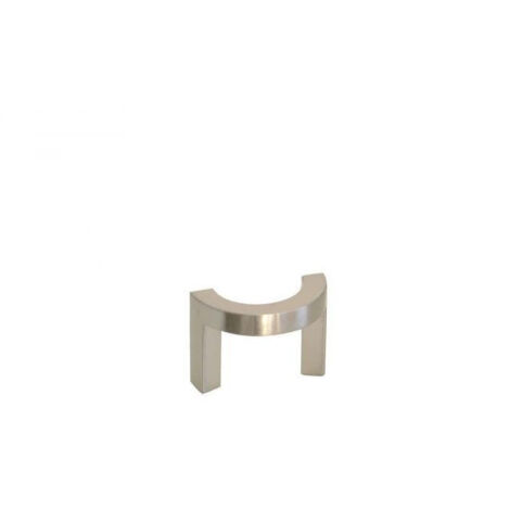 Bouton Meuble Contemporain Zamak Brossé B BEAUTY Diamètre 20mm