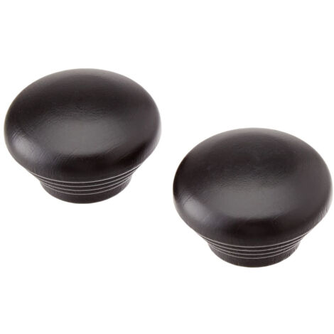 Embouts Rideaux Ateliers 28 D20 Step Noir (1/5)