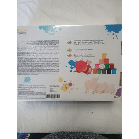Sentosphere SEN6392 3906392 Aquarellum Malset für Kinder, Motiv Tiere