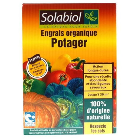 Engrais Organique Potager Solabiol 1,5 kg (1/3)
