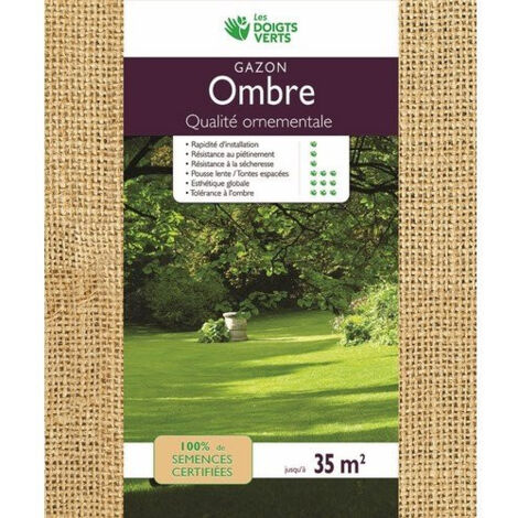 Semence Gazon Ombre Pure Les Doigts Verts 1kg (1/3)