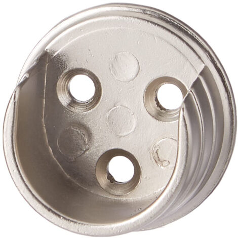 Embout Tringle Rideau ATELIERS 28 - Nickel Satiné (1/4)