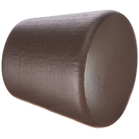 Embout de Tringle Trompette Chocolat - Ateliers 28