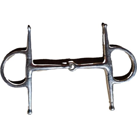 Mors de cheval en acier inoxydable tout usage anneau creux articulé (L