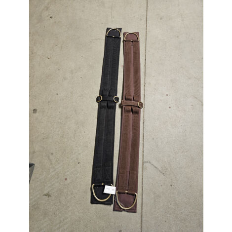 Thor Equine Ensemble Sangle Off Billet Et Tie Strap Nylon Marron Pour Selle Cheval