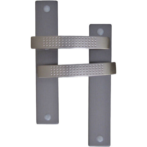 Poignée de porte bec de cane Lana en métal – Design élégant – Prise confortable – Compatible portes intérieures et extérieures – Ateliers 28