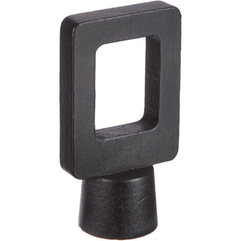 Embout Tringle Rideaux Noir Mat Ateliers 28