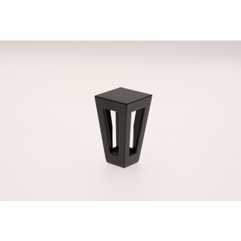 2 x Embouts Tetra Noirs pour Barre 20mm - Ateliers 28 (1/2)