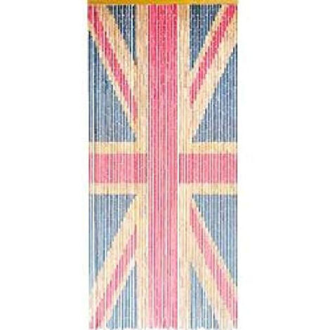 Rideau de porte en bambou Union Jack - Décoration maison (1/2)