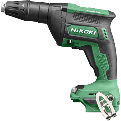 Hikoki – Visseuse à plaque de plâtre 18V Brushless – Vitesse 0-5000 tr/min – Ø4 mm – Pour fixation cloisons sèches métal – Coffret Hitcase - W18DAW2Z