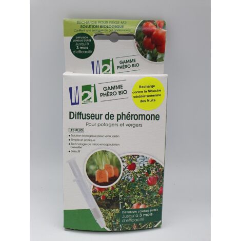 M2I BIOCONTROL - Recharge phéromone Mouche méditerranéenne - Efficacité 3 mois - Protection biologique - Voir photos (1/5)