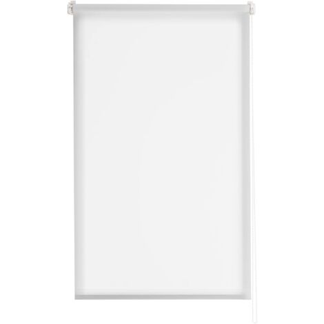 Estoralis  Gove  Store Enrouleur  sans Outil Tissu Tamisant uni  Blanc cassé  45 x 180 cm (Largeur/Hauteur) Taille du Tissu 42 x 175 cm  Stores pour fenêtres et Portes