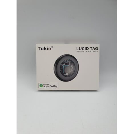 [Lot de 3] - TUKIO - Balises de localisation Lucid Tag - Compatible Apple Find My - Design transparent - Voir photos (1/4)