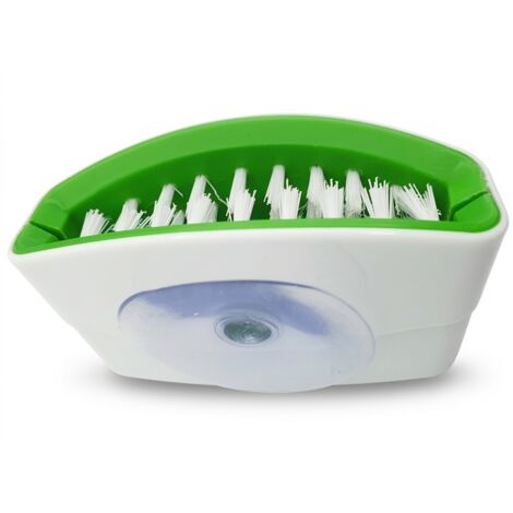 Brosse de nettoyage - Référence 3273 - Brosse nettoyant pour couvert - Ventouse de fixation - Voir photos pour détails (1/4)