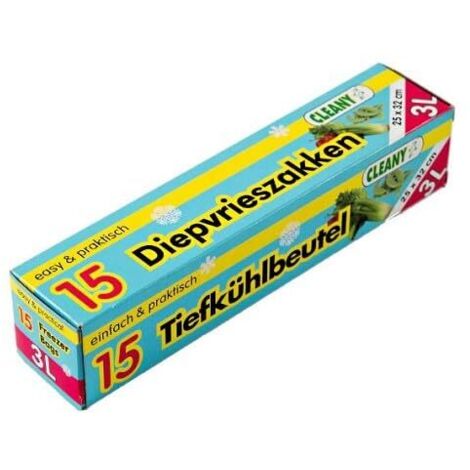 DIEPVRIESZAKKEN 15ST - 3 L 25X32CM HC 07007 (24) (1/2)