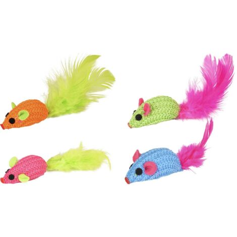 Flamingo Jouet Vera Souris Plusieurs Couleurs - 2,5x10x2cm (1/3)