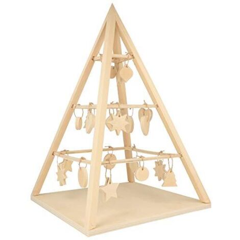 Artemio Pyramid Christmas Tree Kit 25 x 25 x 38 cm + 24 ACC (1/3)