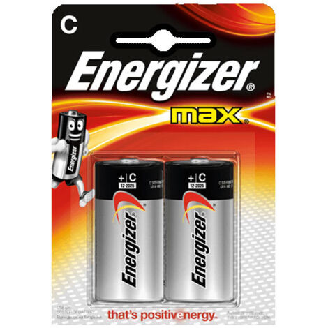 2 PILES C LR14 ENERGIZER Max (1/2)