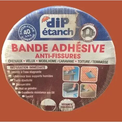 DIP étanch Bande Adhésive Anti-Fissures Terre cuite