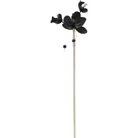 Piques orchidée noir (1/5)