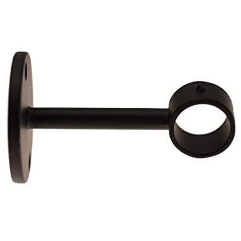 Ateliers28 Fer Tendance, Ø 20, 1 Support Plafond à il 7 cm, Noir Satiné T10070007 (1/2)